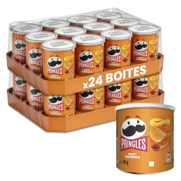 Pringles Sweet Paprika 40g - 2 cartons - 24 boîtes