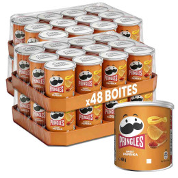 Pringles Sweet Paprika 40g - 4 cartons - 48 boîtes