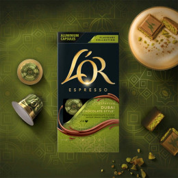 Capsule Nespresso Compatible Café L'Or Espresso Dubaï Style - 10 capsules