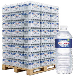 Bouteille d'eau Cristaline 50cl - Palette de 72 packs - 1728 bouteilles