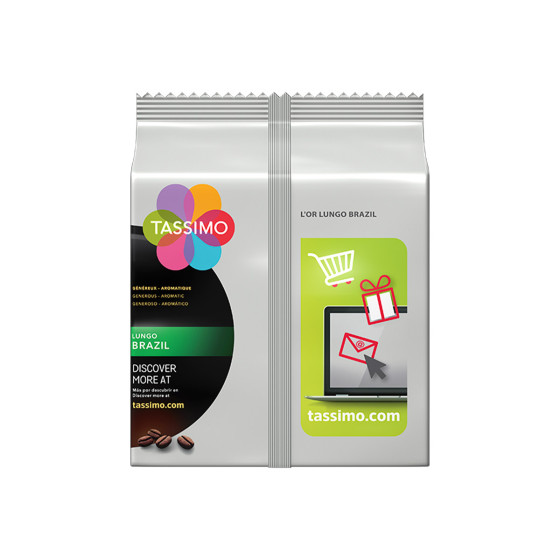 Dosette Tassimo L'Or Espresso Lungo Brazil - 16 dosettes