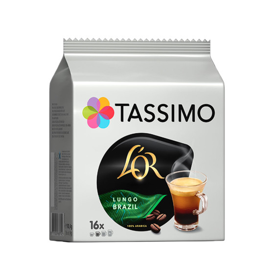 Dosette Tassimo L'Or Espresso Lungo Brazil - 16 dosettes