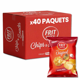 Chips Frit Ravich Nature salées 38g - 40 paquets