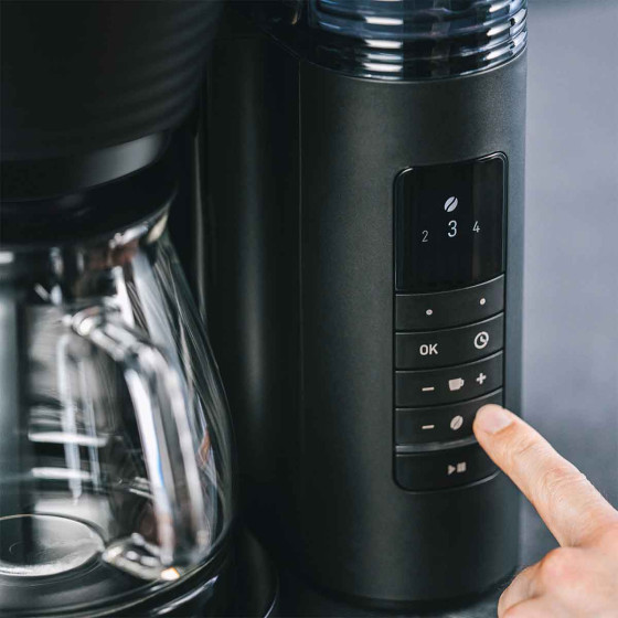 Cafetière filtre avec broyeur Melitta AromaFresh Glass Pro 1030-01