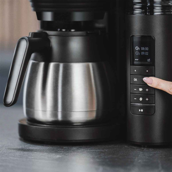 Cafetière filtre avec broyeur Melitta AromaFresh Therm Pro 1030-11