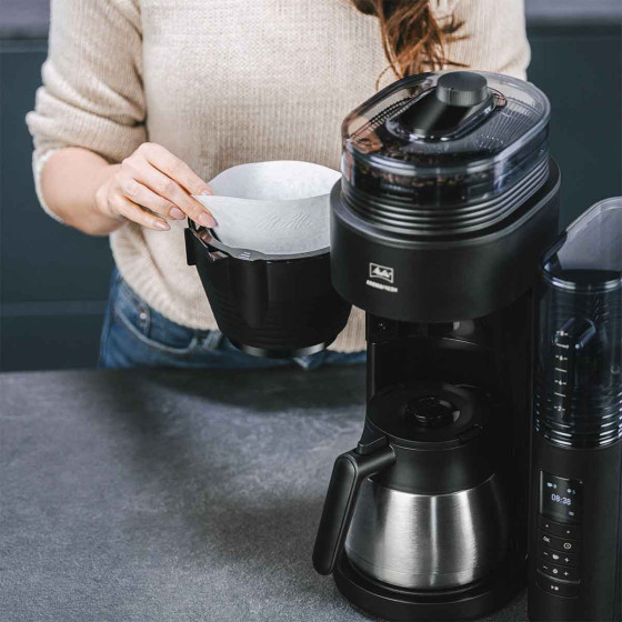 Cafetière filtre avec broyeur Melitta AromaFresh Therm Pro 1030-11