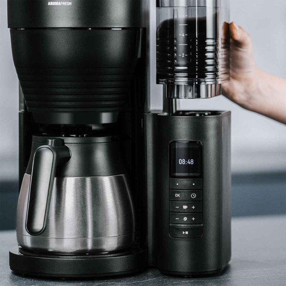 Cafetière filtre avec broyeur Melitta AromaFresh Therm Pro 1030-11