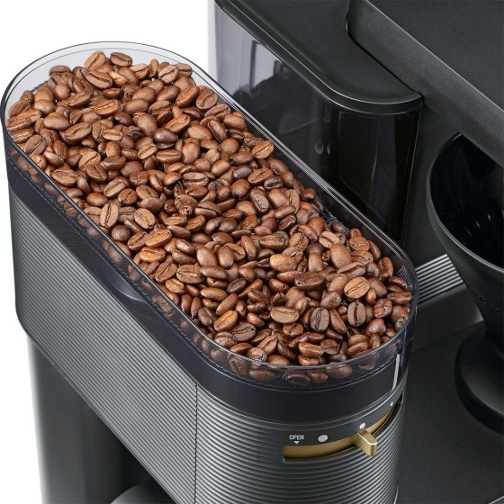 Cafetière filtre avec broyeur Melitta EPOS Chrome 1024-03