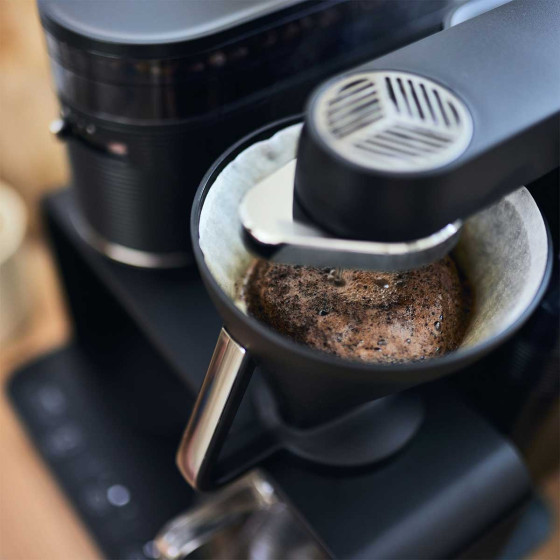 Cafetière filtre avec broyeur Melitta EPOS Chrome 1024-03