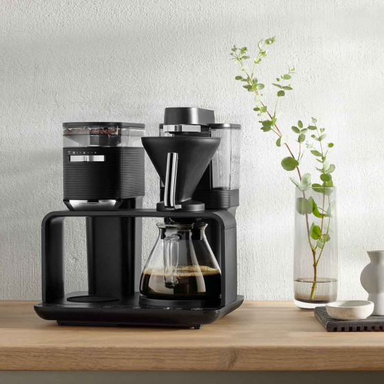 Cafetière filtre avec broyeur Melitta EPOS Chrome 1024-03