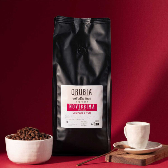 Café en Grains Orubia Novissima - 32 paquets - 32 Kg