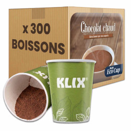 Gobelet Pré-dosé KLIX Chocolat Chaud - 300 boissons