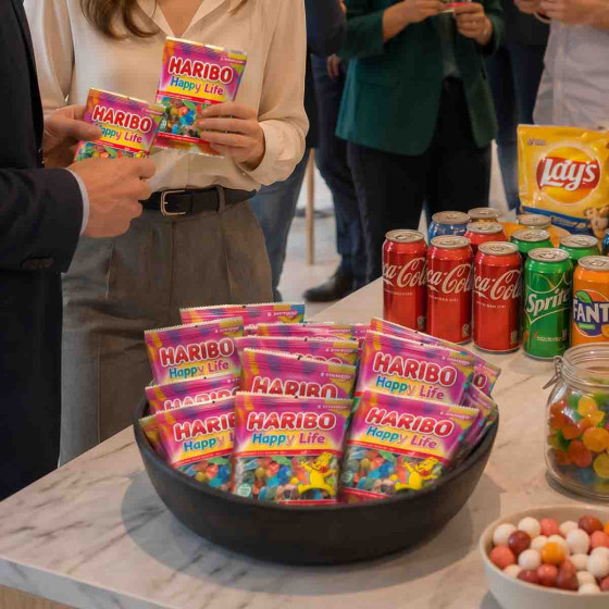 Bonbon Haribo Happy Life 120 gr - 30 paquets