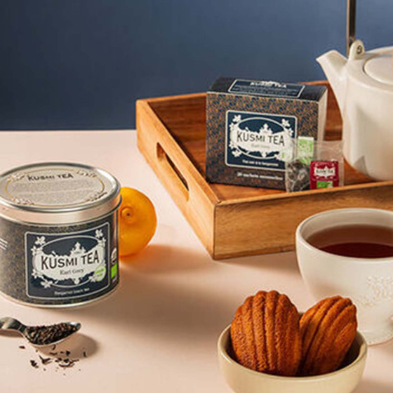 Thé Noir Bio Kusmi Tea Earl Grey - 20 sachets