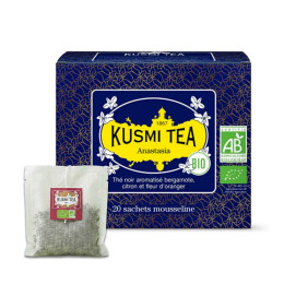 Thé Noir Bio Kusmi Tea Anastasia - 6 boîtes - 120 sachets
