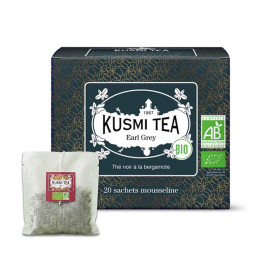 Thé Noir Bio Kusmi Tea Earl Grey - 20 sachets