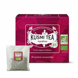 Infusion Bio Kusmi Tea AquaRosa - 20 sachets