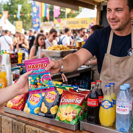 Bonbon Haribo Dragibus Original 120 gr - 30 paquets