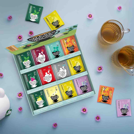Coffret de Thés et Infusions Bio Clipper 11 variétés - 180 sachets