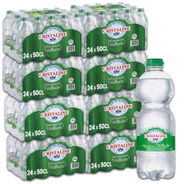 Bouteille d'eau gazeuse Cristaline Pétillante 50cl x240
