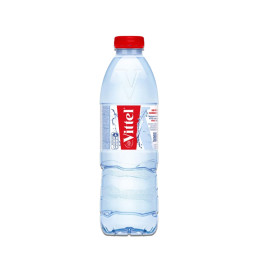 Bouteille d'eau minérale Vittel 50cl - Pack de 24 bouteilles