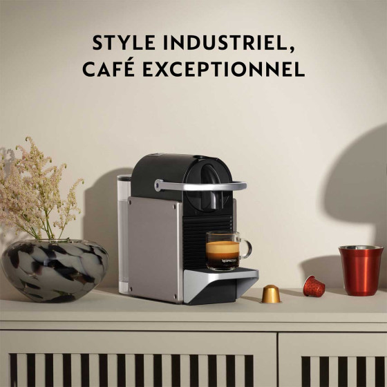 Machine Nespresso Krups Pixie Titane YY5290FD