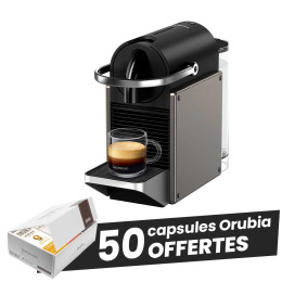 Machine Nespresso Krups Pixie Titane YY5290FD