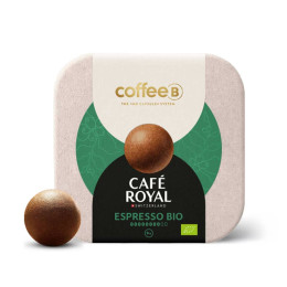 Boule de café CoffeeB Café Royal Espresso Bio - 9 boules