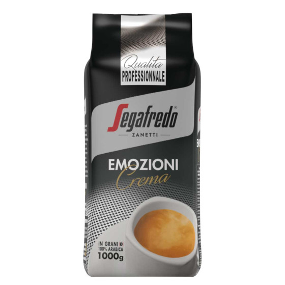 Café en Grains Segafredo Emozioni Crema - 6 paquets - 6 Kg