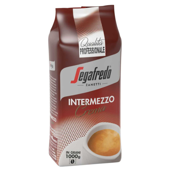 Café en Grains Segafredo Intermezzo Crema - 12 paquets - 12 Kg
