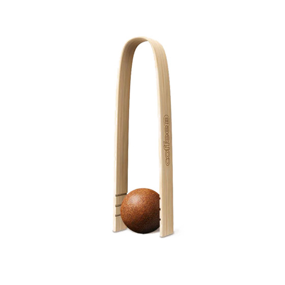 Bocal en verre CoffeeB - 18 boules + 1 pince