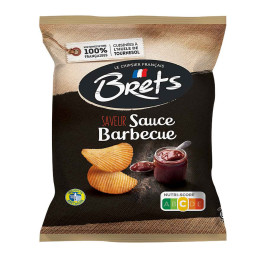 Chips Bret’s saveur Barbecue 25g - 3 cartons - 96 paquets