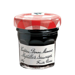 Confiture Myrtille Bonne Maman 30 gr - 180 mini pots en verre