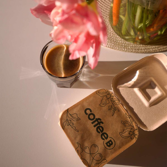 Boule de café CoffeeB Café Royal Lungo Bio - 30 boites - 270 boules