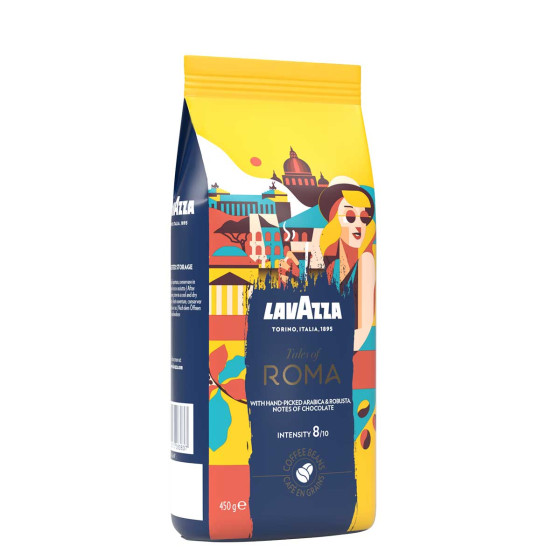 Café en Grains Lavazza Tales of Roma - 450 gr