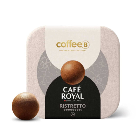 Pack découverte Boule de café CoffeeB Café Royal - 9 boîtes - 81 boules