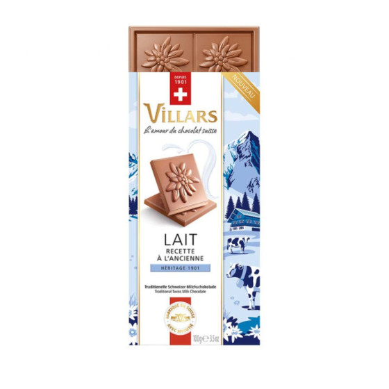 Villars tablette héritage 1901 lait recette à 'ancienne - vue 2