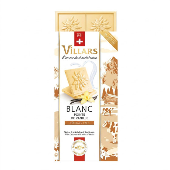 Villars tablette héritage 1901 pointe de vanille - vue 2