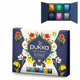 Écrin découverte Thés et Infusions Bio Pukka 6 variétés - 30 sachets