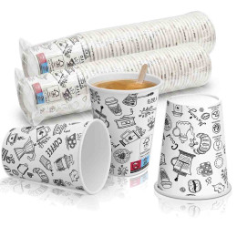 Gobelet carton 30 cl (12oz) Graffiti - 100 gobelets