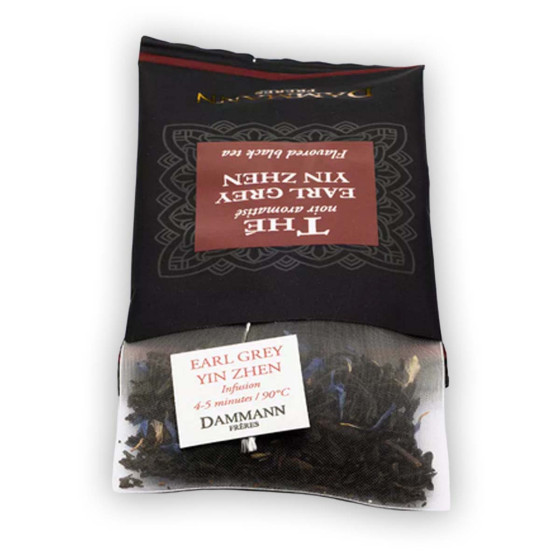 Thé Noir Dammann Frères Earl Grey Yin Zhen - 24 sachets enveloppés