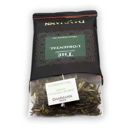Thé Vert Dammann Frères L'Oriental - 24 sachets enveloppés