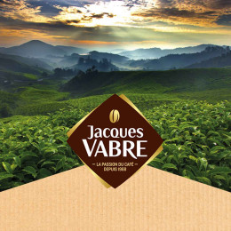 Café en Grains Jacques Vabre Authentique 100% Arabica - 1 Kg