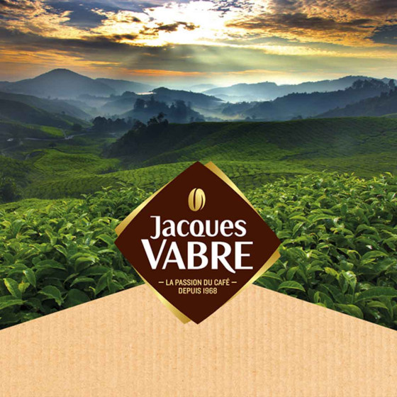 Café en Grains Jacques Vabre Authentique 100% Arabica - 1 Kg