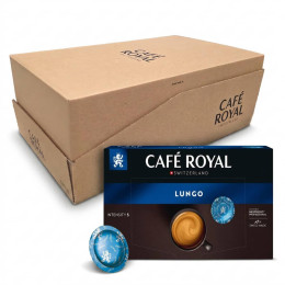 Capsule Nespresso Pro Compatible Café Royal Lungo - 6 boites - 300 capsules