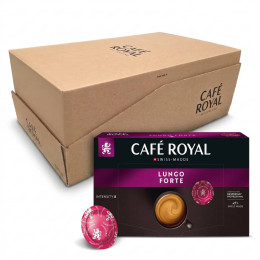 Capsule Nespresso Pro Compatible Café Royal Lungo Forte - 6 boites - 300 capsules