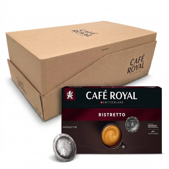 Capsule Nespresso Pro Compatible Café Royal Ristretto - 6 boites - 300 capsules
