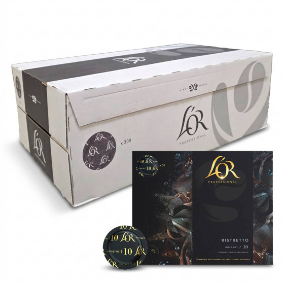 Capsule Nespresso Pro Compatible L'Or Suprême Ristretto - 6 boites - 300 capsules