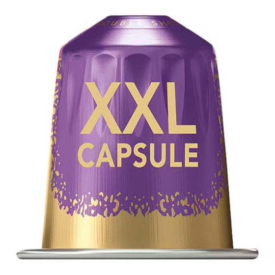 Capsule Nespresso ® Compatible Café L'Or Barista Capsule XXL Double Extra Long Intense Violet - 10 capsules