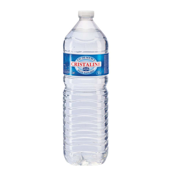 Palette d'eau Cristaline 1.5L - 84 packs - 504 bouteilles